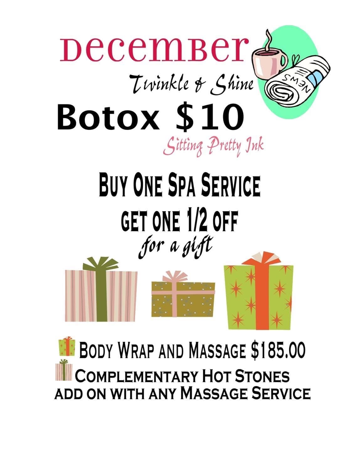 Image describing December 2025 Specials at DanielShays.com